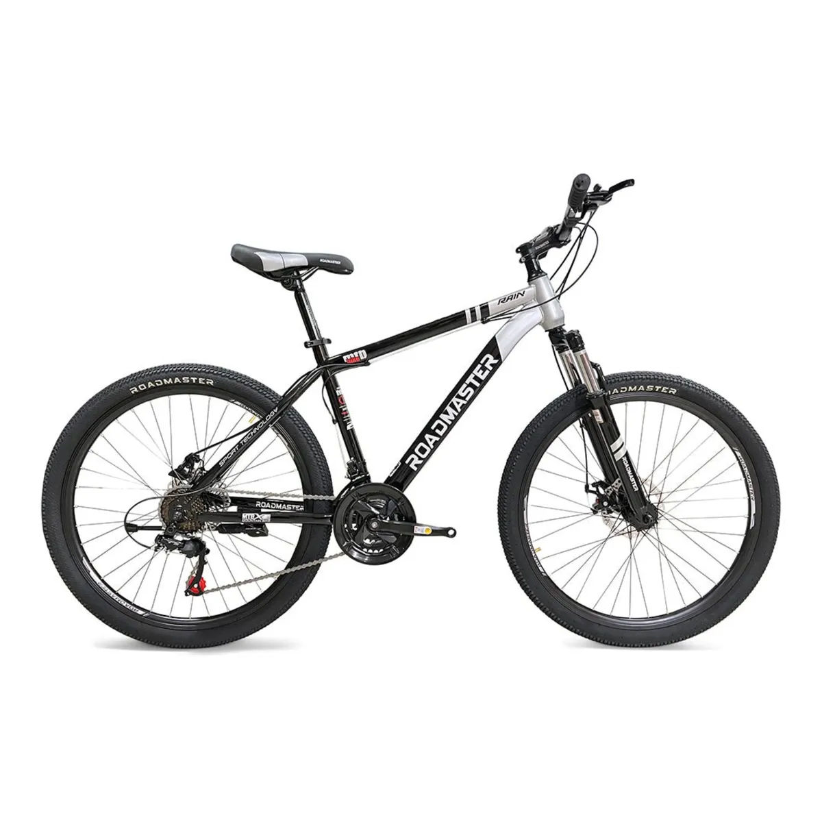 ROADMASTER - Bicicleta RoadMaster Rain Rin 26 Acero Shimano 7 Vel
