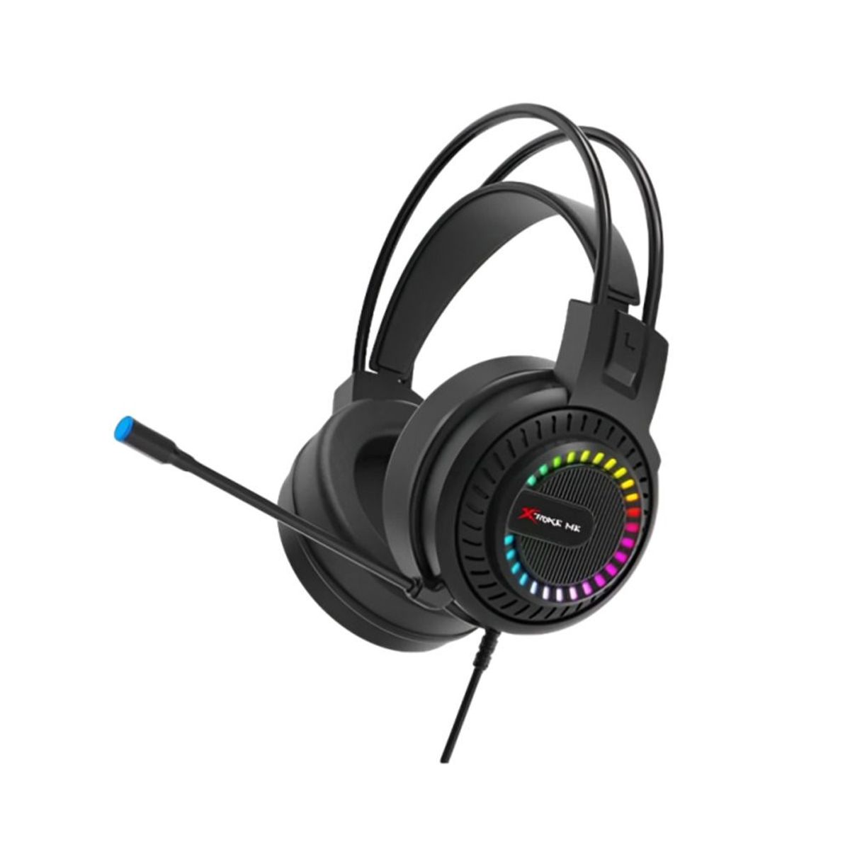 XTRIKE ME - Audifonos Gamer Diadema PC Microfono Luz RGB Xtrike Me HP-318