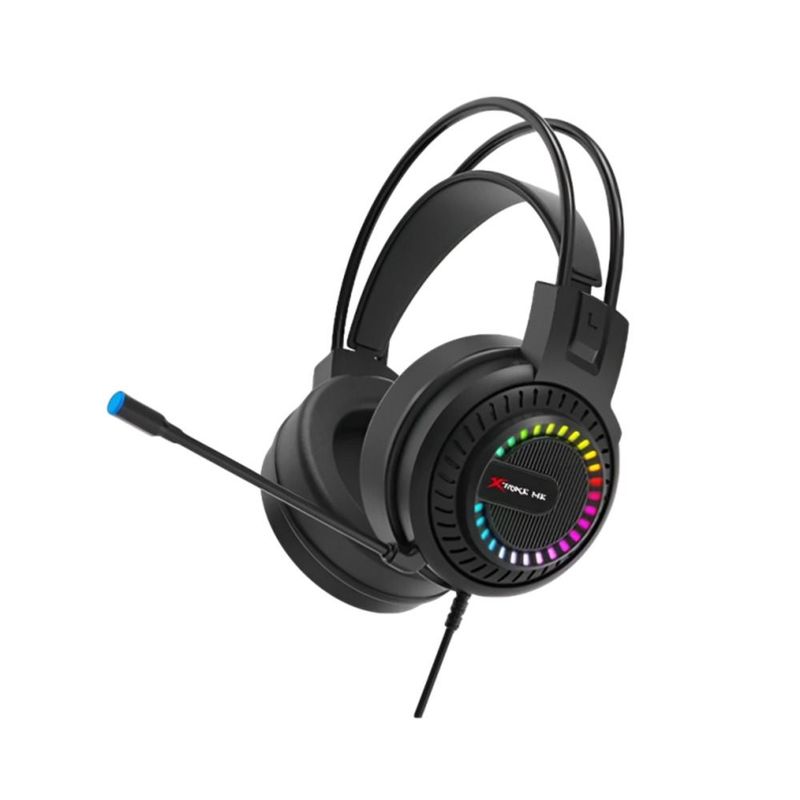 XTRIKE ME - Audifonos Gamer Diadema PC Microfono Luz RGB Xtrike Me HP-318