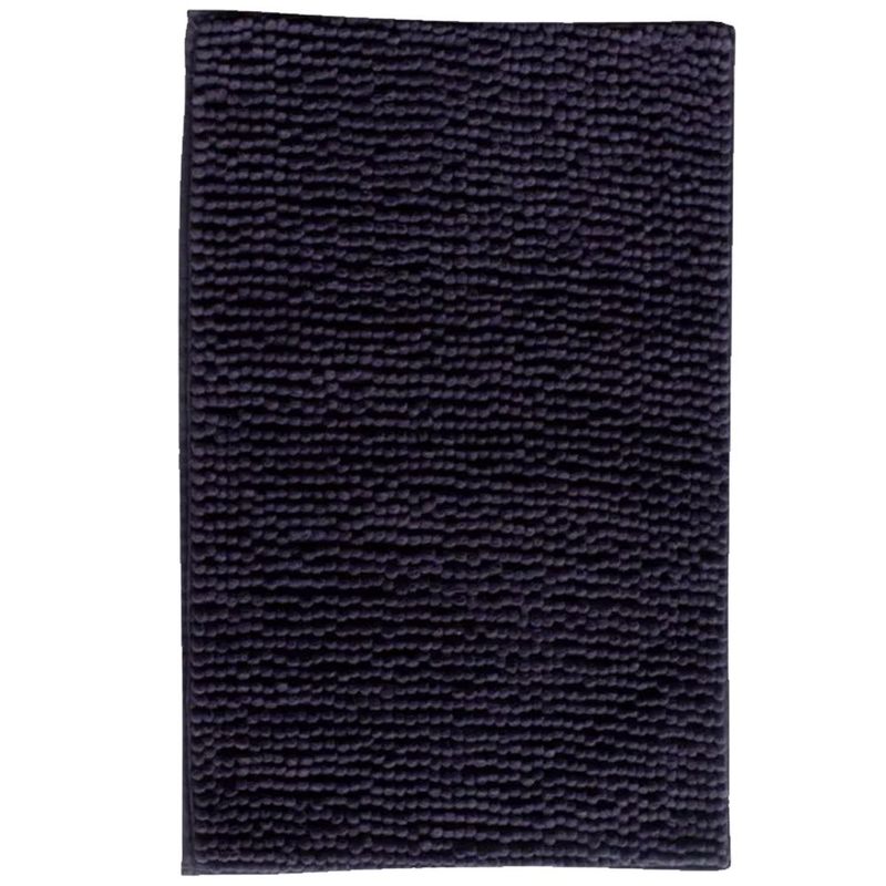 DIB - Alfombra Para Baño 40x60Cm Shagy Silk -Azul