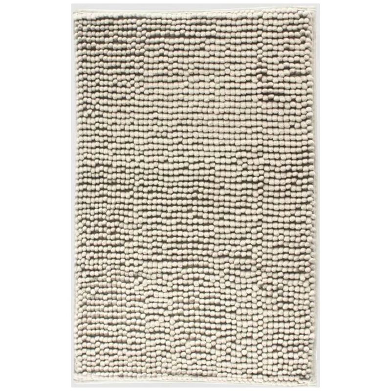 DIB - Alfombra Para Baño 40x60Cm Shagy Silk -Beige