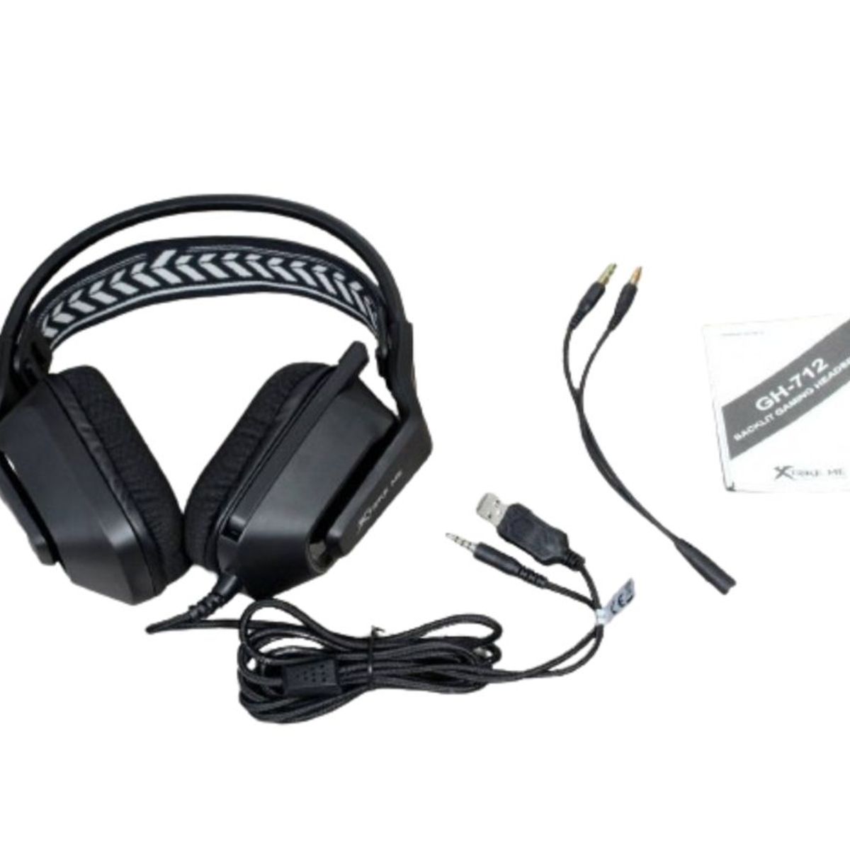 XTRIKE ME - Auriculares Gaming Audifonos Gamer RGB Xtrike Me GH-712