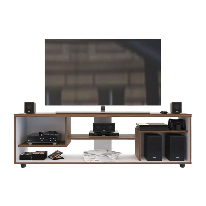 MADERKIT - Mesa Mikasa Maderkit Gales Para Tv Hasta 65 Pulgadas