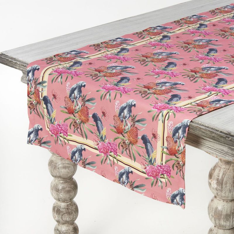 GARDENIA HOME DECOR - Camino de mesa Loro 6 puestos (.60x2.20)