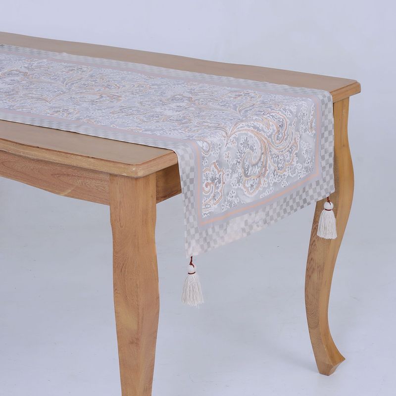 GARDENIA HOME DECOR - Camino de mesa Loto 8 puestos (.60x2.60)