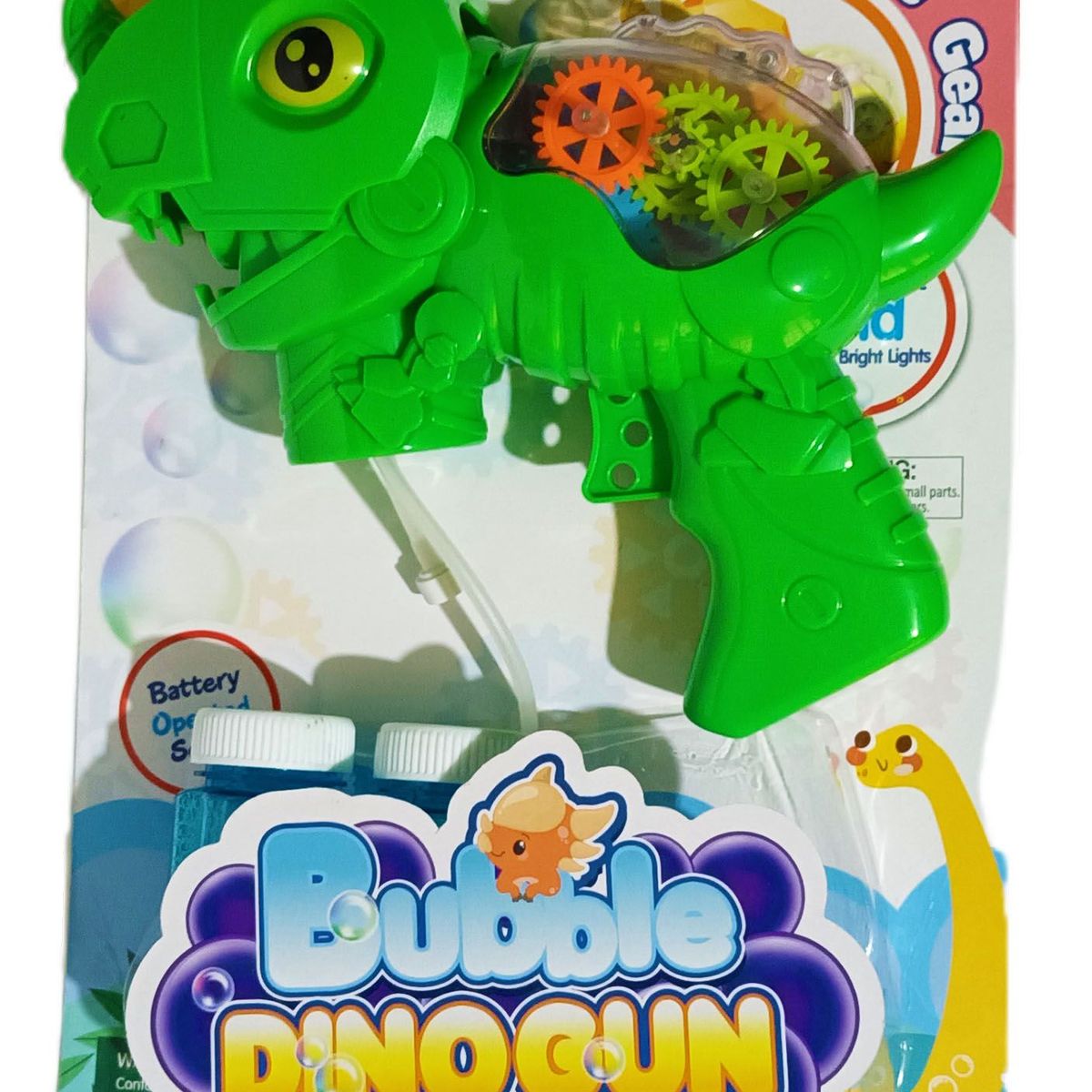 GENERICO - Disparador Burbujas Dinosaurio Para Niños Juguete De Jabón