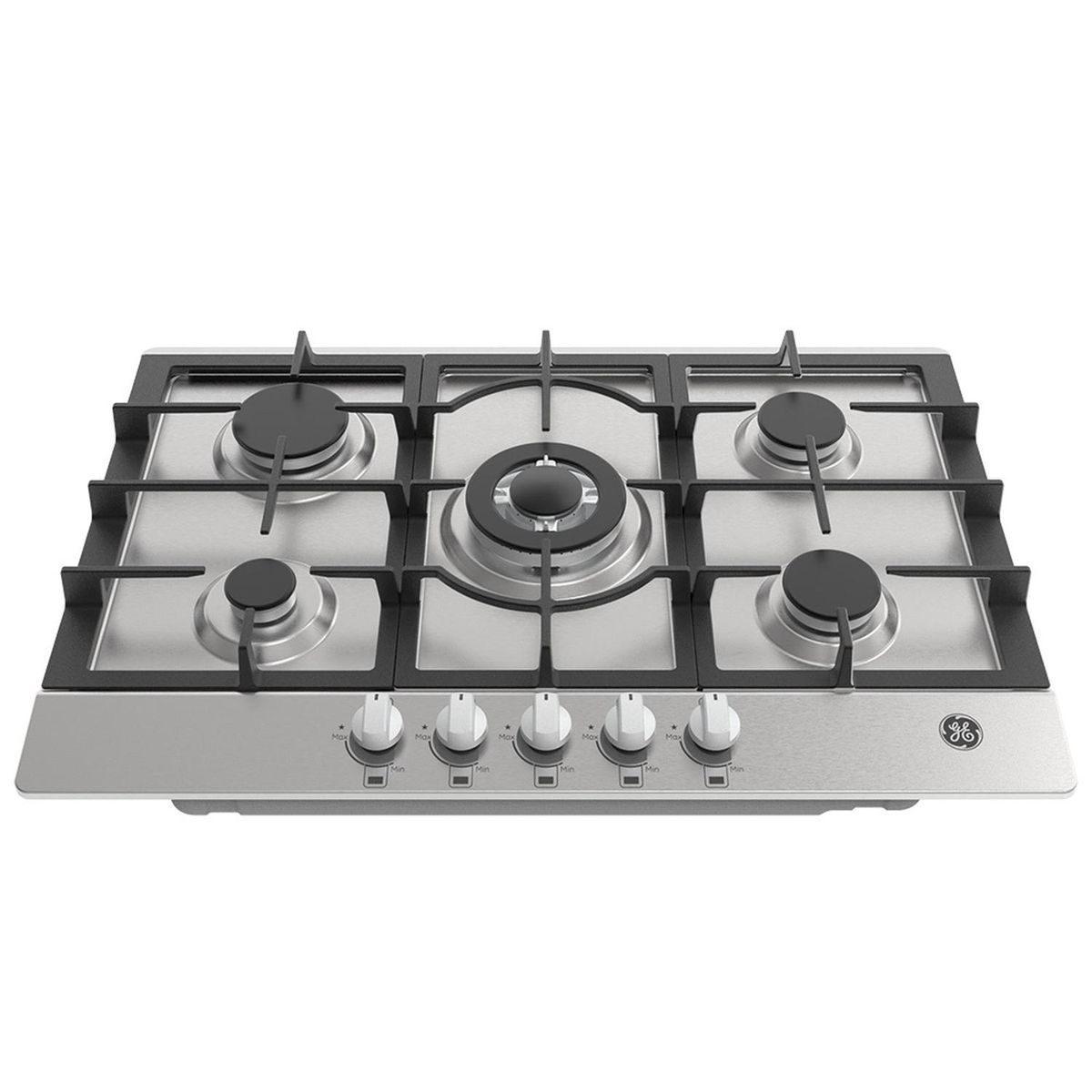 GENERAL ELECTRIC - Cubierta de Empotre a Gas 77 cm Inoxidable GE Appliances CGG7710I2