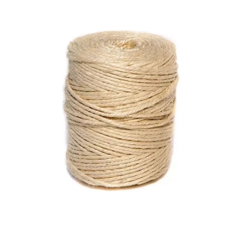 GENERICO - 2x Rollos Cabuya Mecate Cuerda Soga De Yute Fique Ecologica