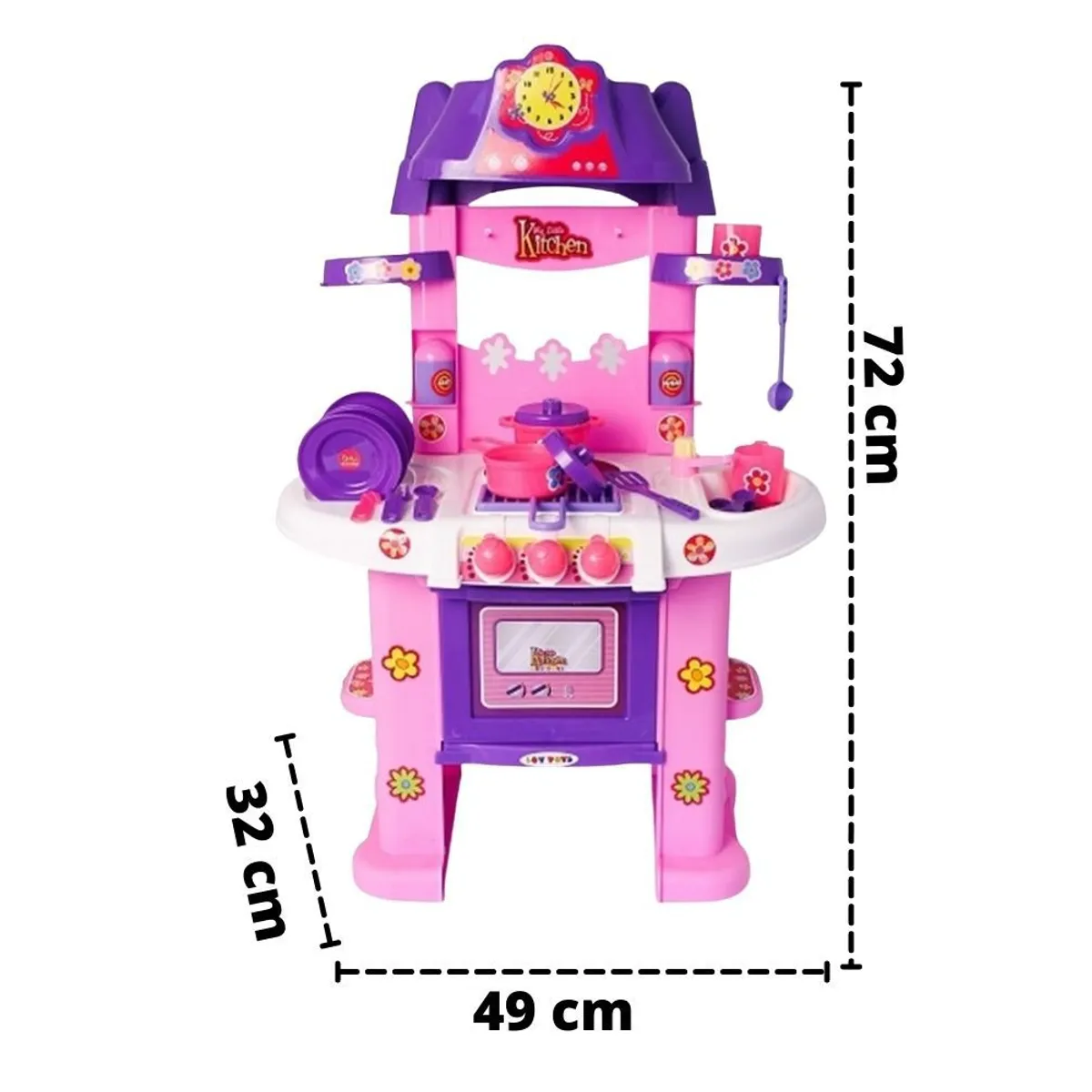 IMPORTADORA MAKA - Cocina juguete Niñas Luces Y Sonido