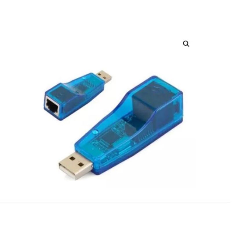 GENERICO - Convertidor Usb Macho 2.0 A Rj 45 Red Ethernet Internet Game