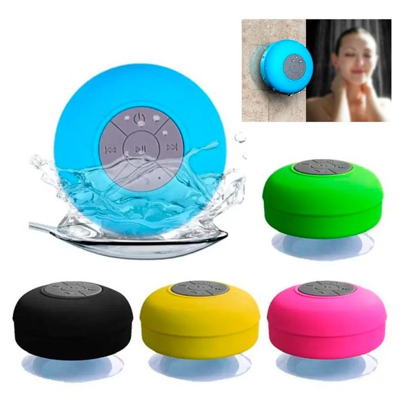 GENERICO - Parlante Bluetooth Para Ducha Resistente Al Agua