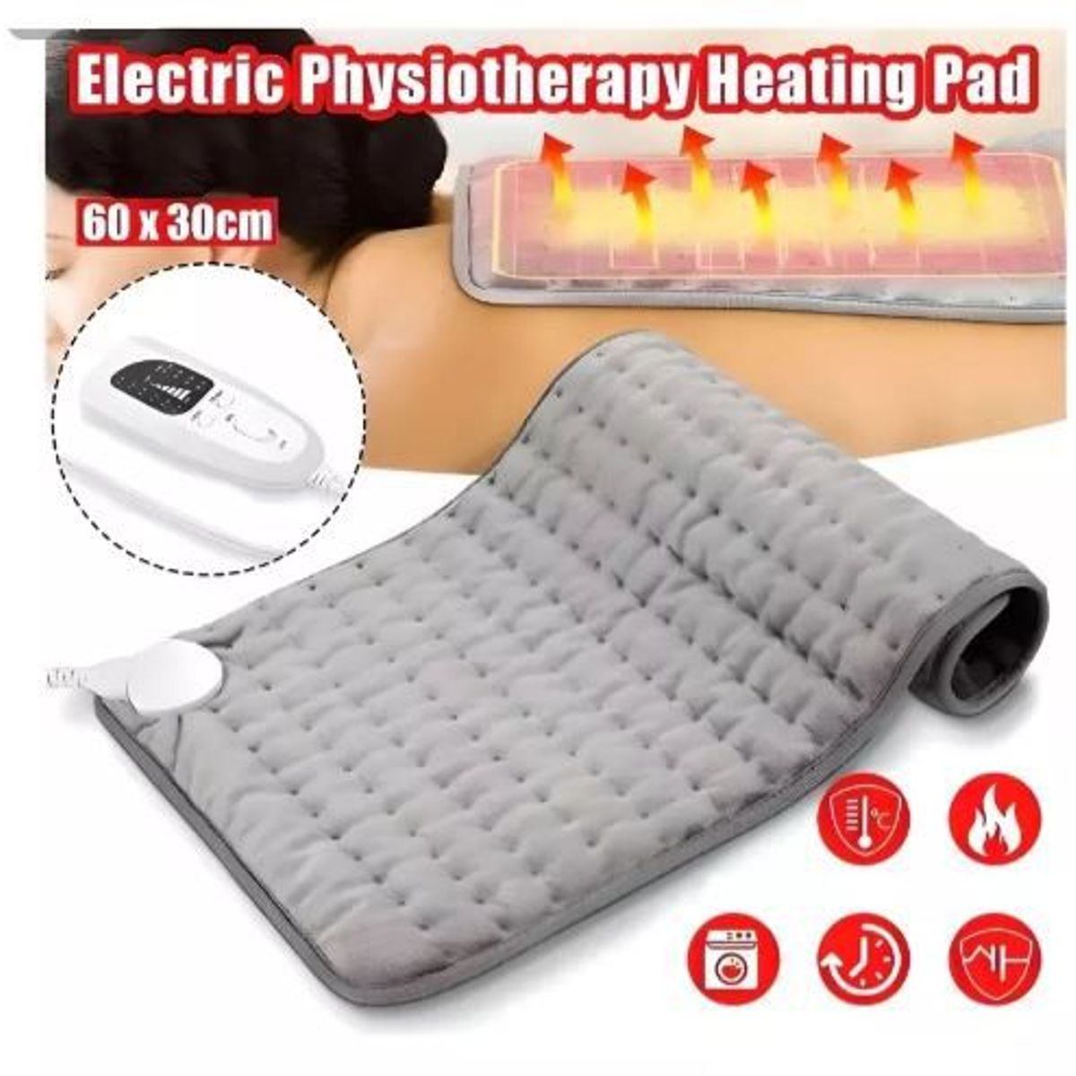 GENERICO - Compresa Caliente Eléctrica Terapéutica Calor Entrega Ya