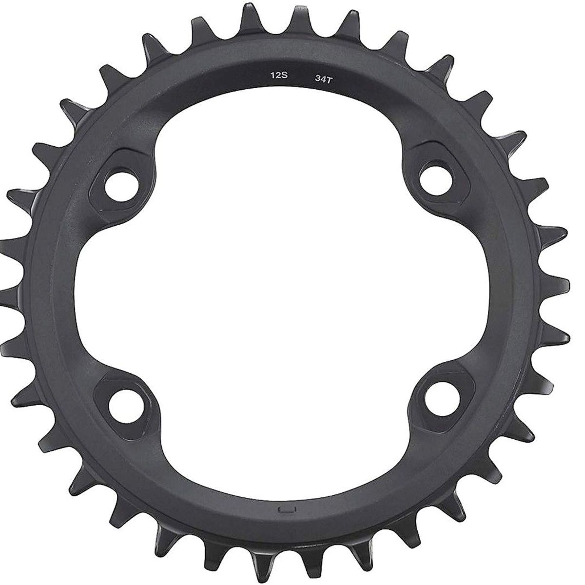 SHIMANO - Plato Coronilla Bicicleta Monoplato 34t Shimano Mt610 12v Mt