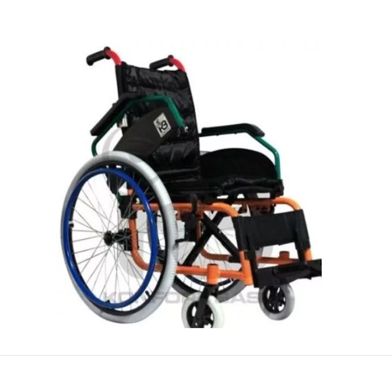 HOME CARE TECHNOLOGY - SILLA DE RUEDAS PEDIÁTRICA CON RESPALDO ABATIBLE SR101PD