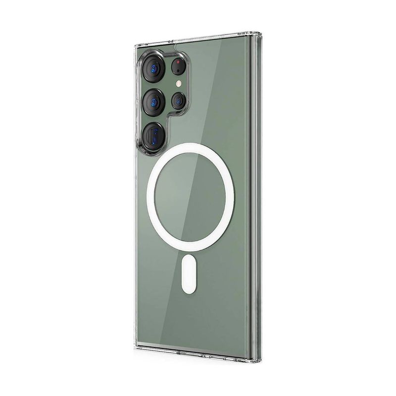 SPACE - Estuche Compatible Samsung Galaxy S24 Ultra Magsafe Transparente