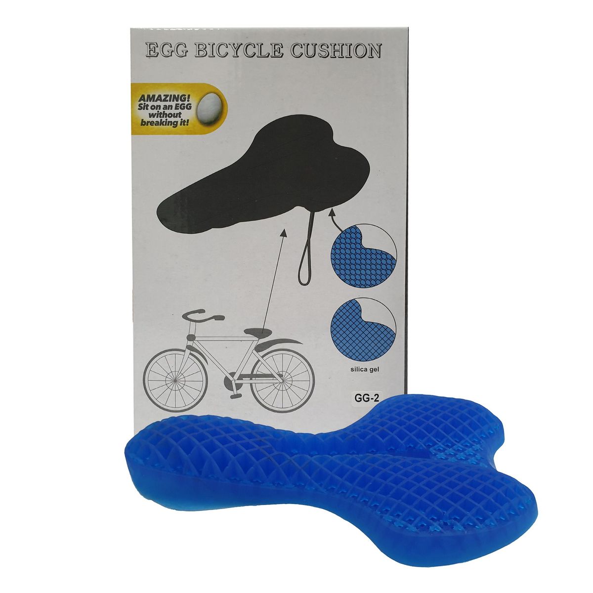GENERICO - Cojín en silicona para Sillín de Bicicletas