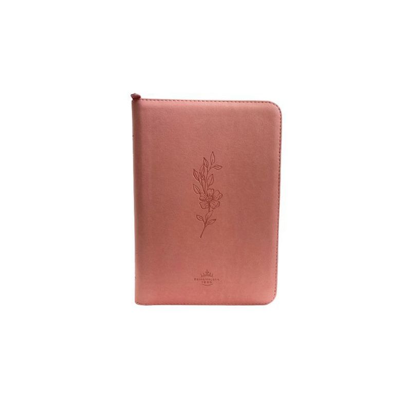 GENERICO - Biblia RVR056cZTILG Indice Rosado Canto Plateado