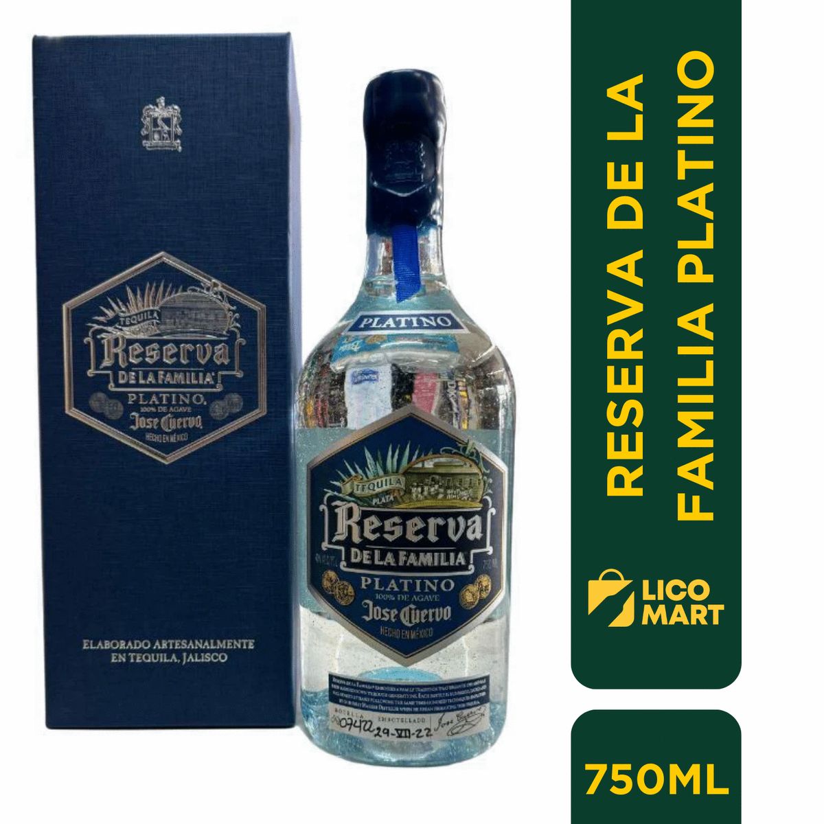 JOSE CUERVO - TEQUILA JOSE CUERVO PLATINO RESERVA DE LA FAMILIA