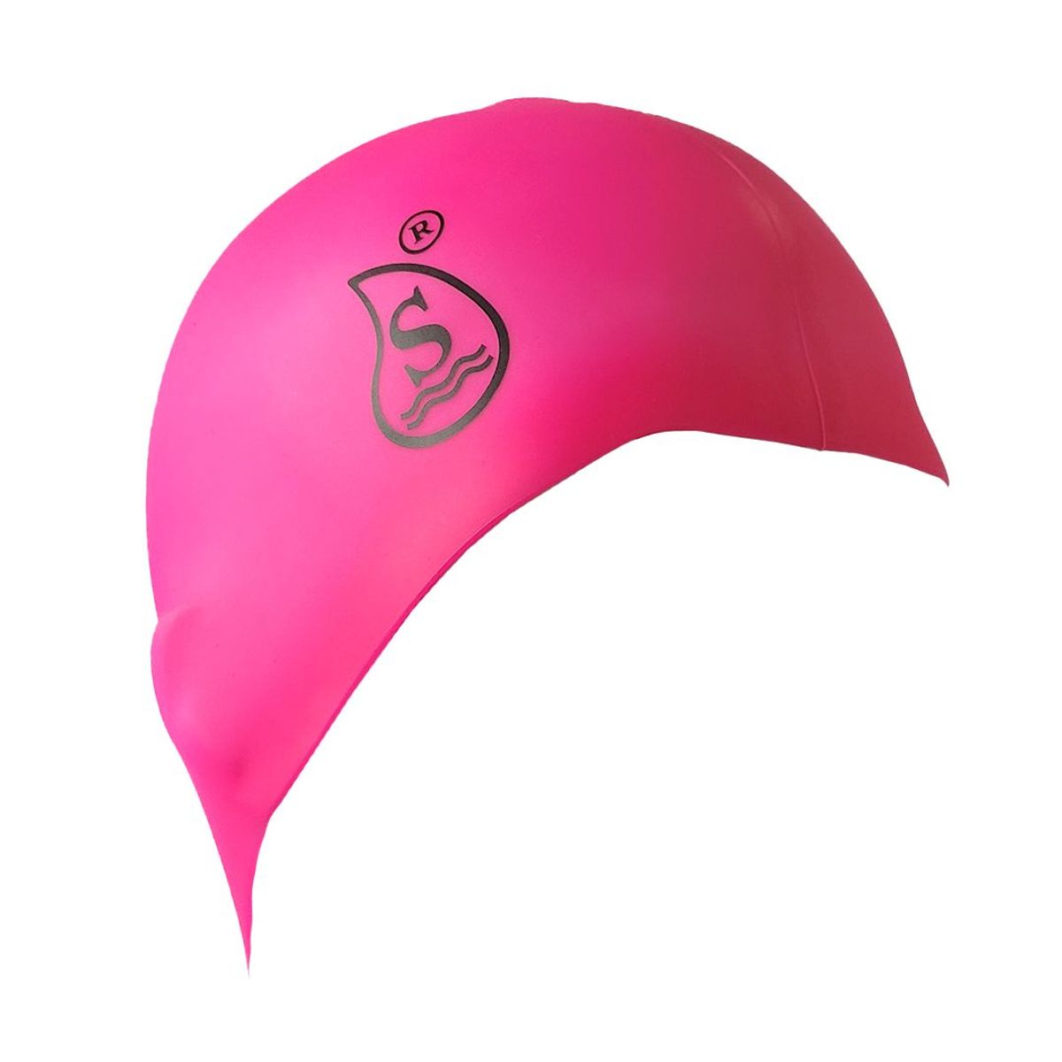 SWIMMER - GORRO NATACION SILICONA FUCSIA 100 ORIGINAL