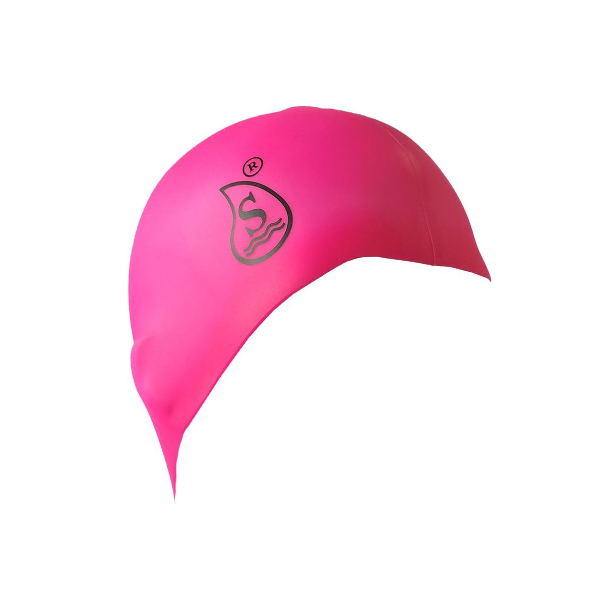SWIMMER - GORRO NATACION SILICONA FUCSIA 100 ORIGINAL