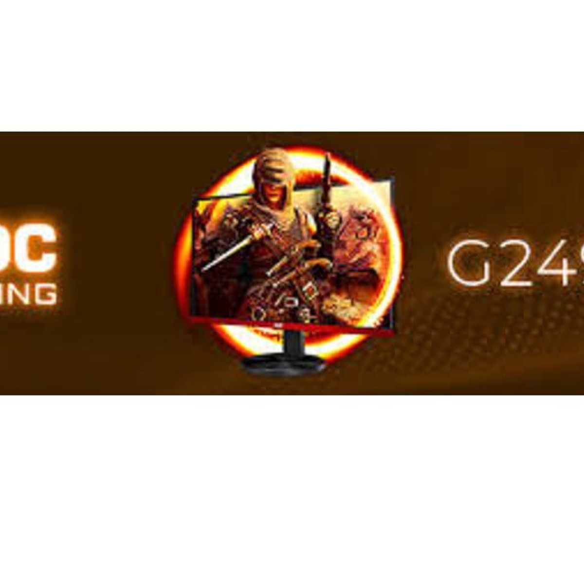 AOC - MONITOR AOC GAMER G2490VX 23.8 NEGRO ROJO.