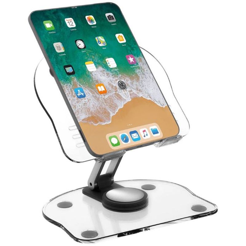 GENERICO - Base soporte 360° giratorio para tablet