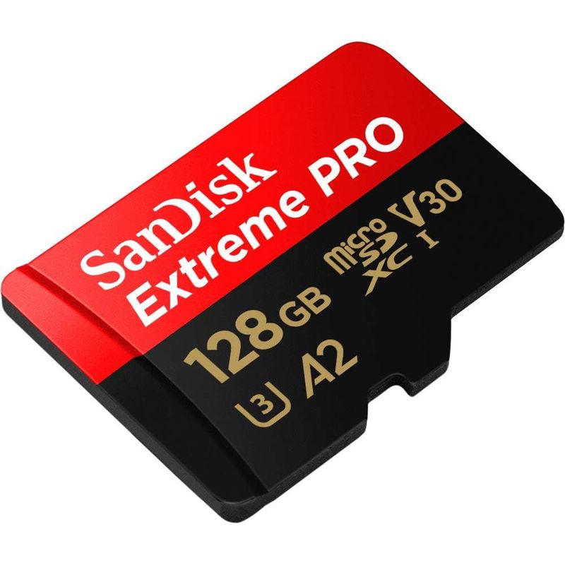 SANDISK - Tarjeta De Memoria Micro Sd Sandisk Extreme Pro 128gb U3 A2