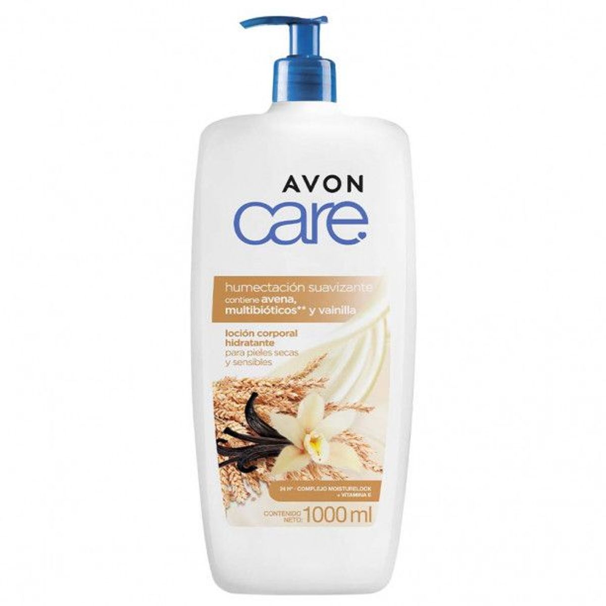 AVON - Avon Care Loción Corporal Hidratante Avena y Vainilla - 1000 ml