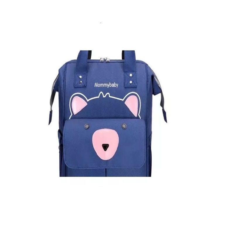 MUNDO BEBE - Pañalera Morral Azul  Para Bebé