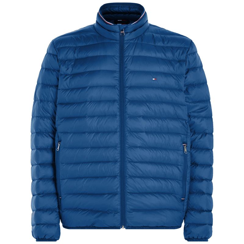 TOMMY HILFIGER - Chaqueta Acolchada Plegable Hombre Azul Tommy Hilfiger_.