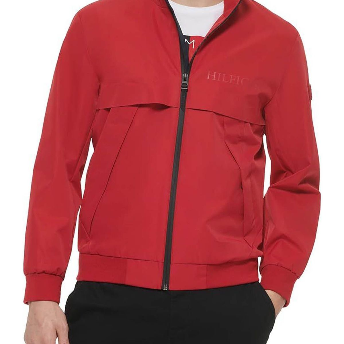 TOMMY HILFIGER - Chaqueta Para Hombre Rojo Tommy Hilfiger