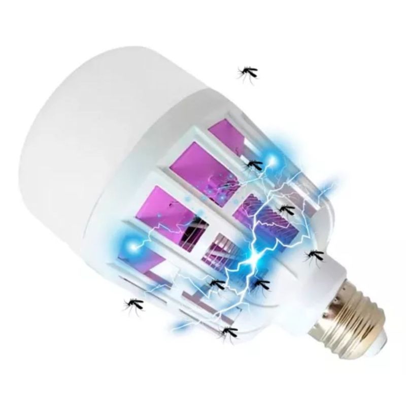 GENERICO - Bombillo Mata Zancudos Luz Led Proteccion Contra Insectos