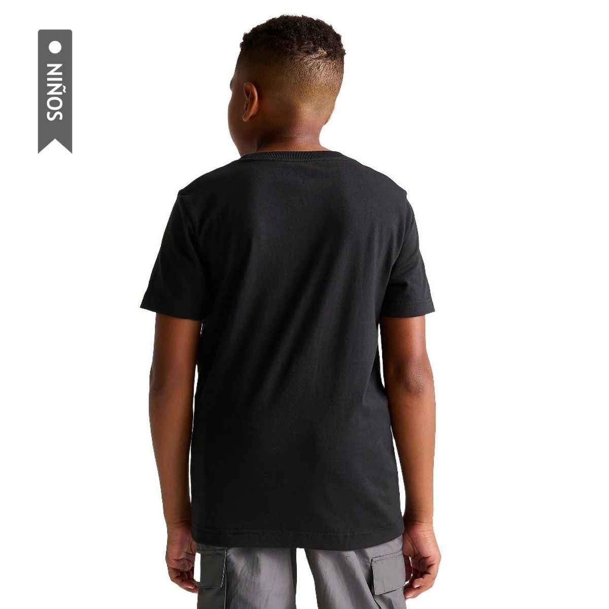 NIKE - Camiseta Jordan Brand 23 Jumpman Ss Tee Niños-Negro
