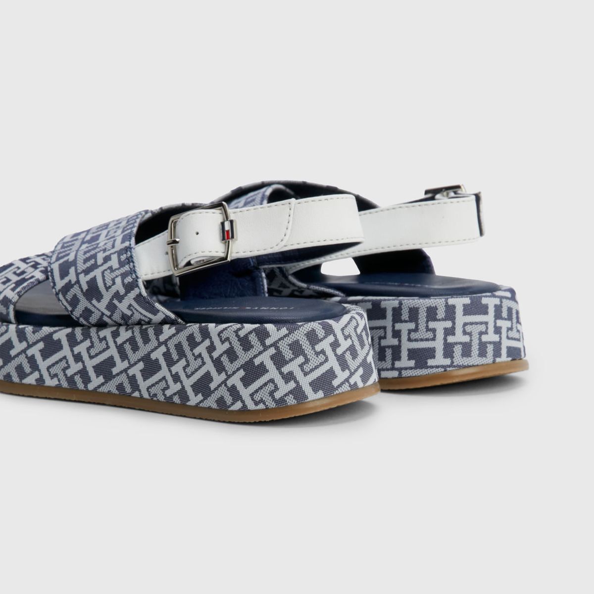 TOMMY HILFIGER - Sandalias Con Cierre Velcro Niña Gris Tommy Hilfiger