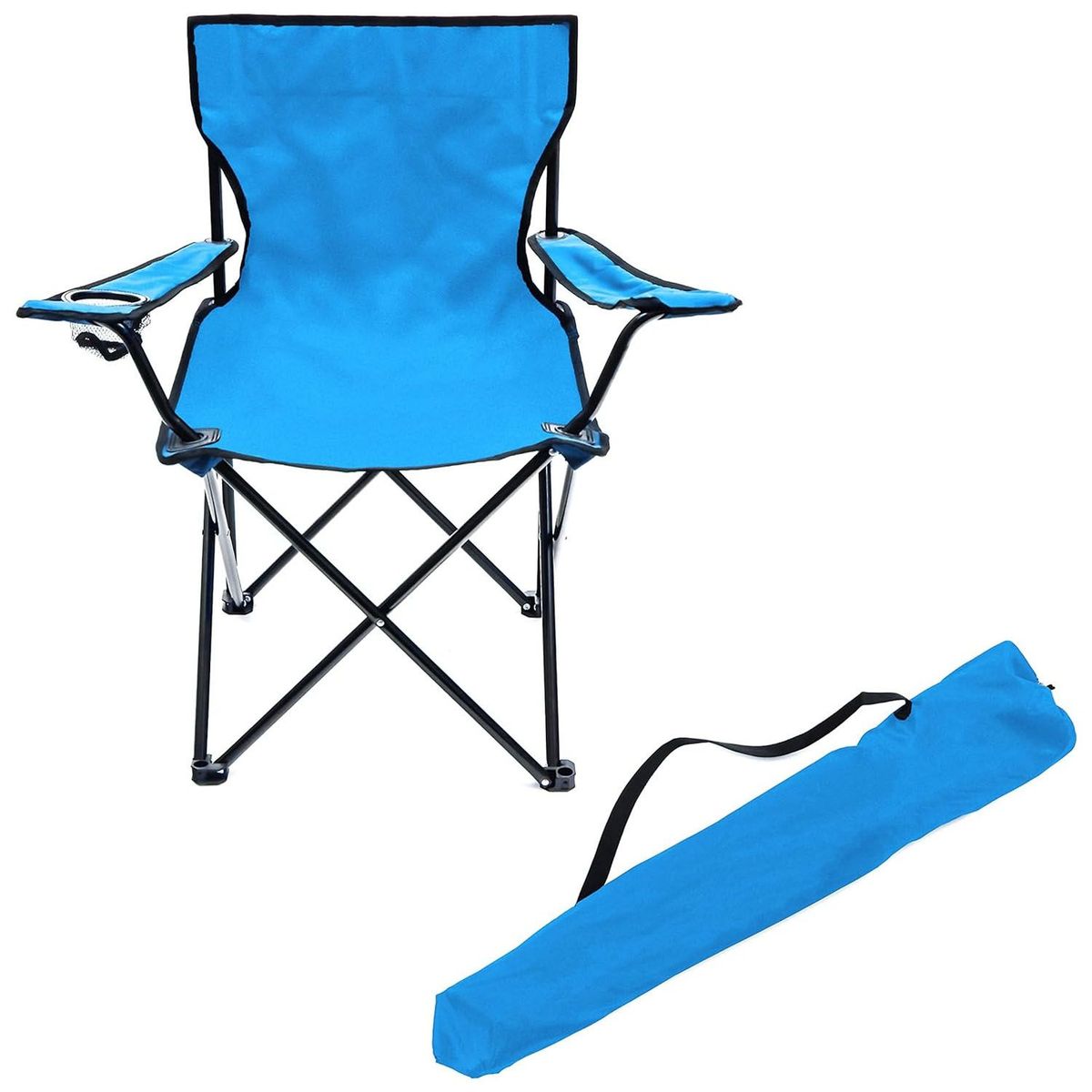 ONE PIXEL - Silla Plegable De Playa Y Camping Con Porta Vaso Welife W-25117