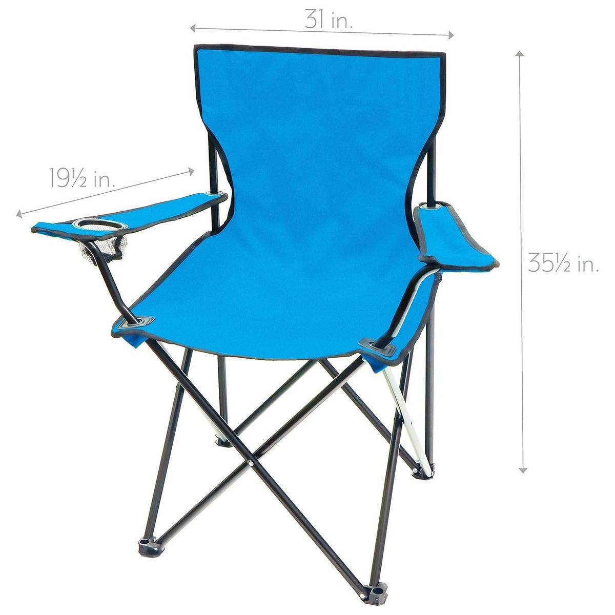 ONE PIXEL - Silla Plegable De Playa Y Camping Con Porta Vaso Welife W-25117