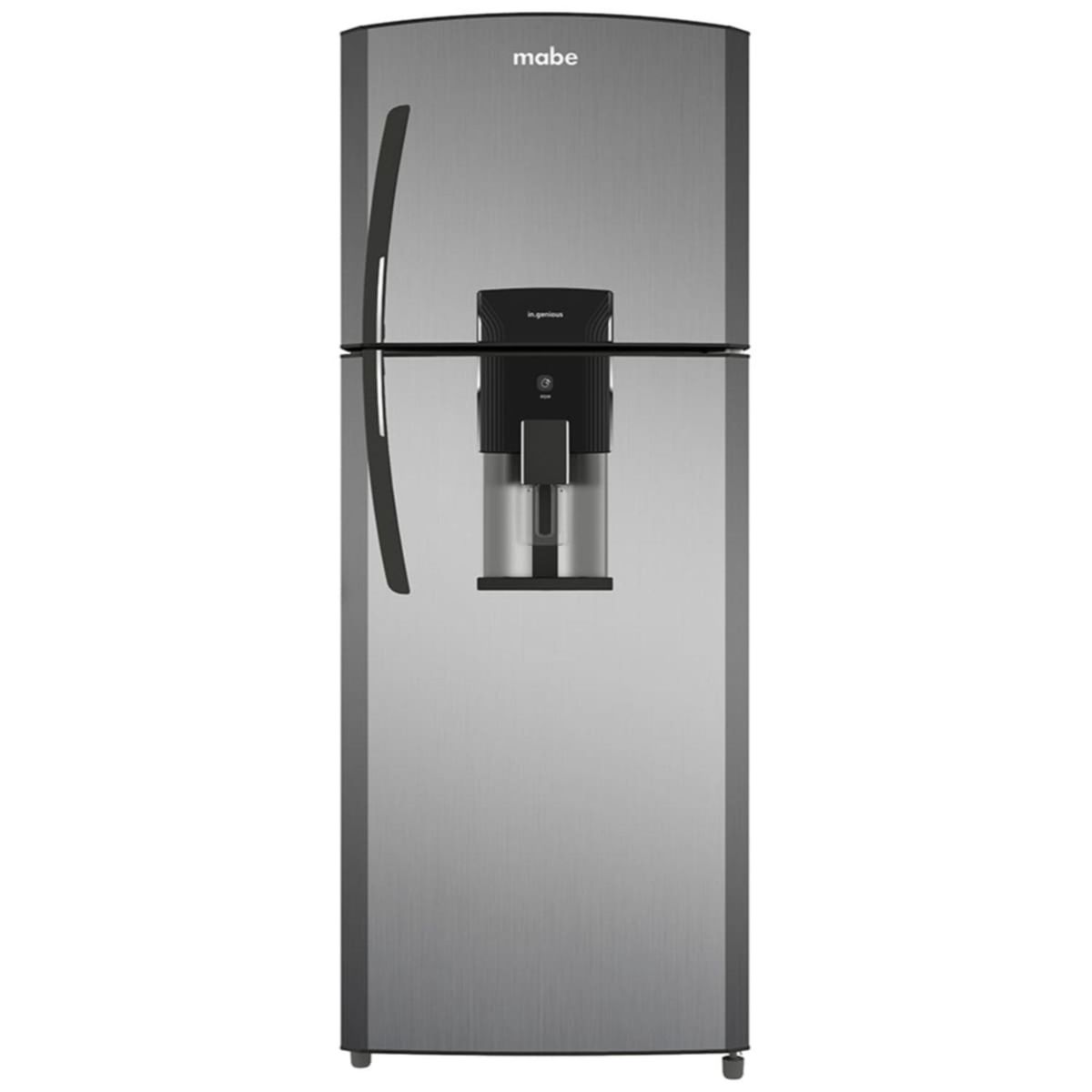 MABE - Nevera Mabe No Frost Congelador Superior 313 Lts Gris - RMA313FXCT