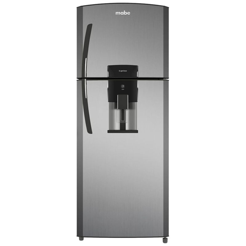 MABE - Nevera Mabe No Frost Congelador Superior 313 Lts Gris - RMA313FXCT