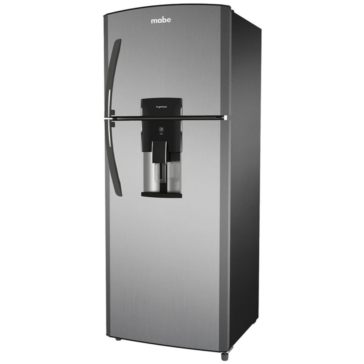 MABE - Nevera Mabe No Frost Congelador Superior 313 Lts Gris - RMA313FXCT