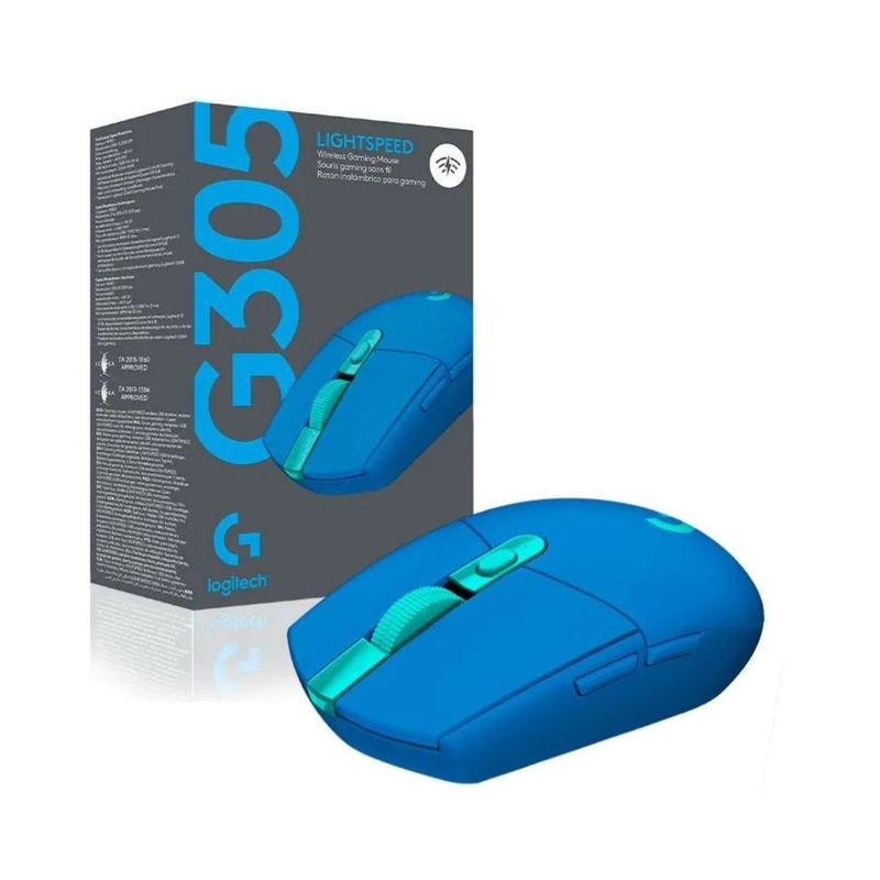 LOGITECH - Mouse LOGITECH G Inalámbrico Gaming G305 Azul