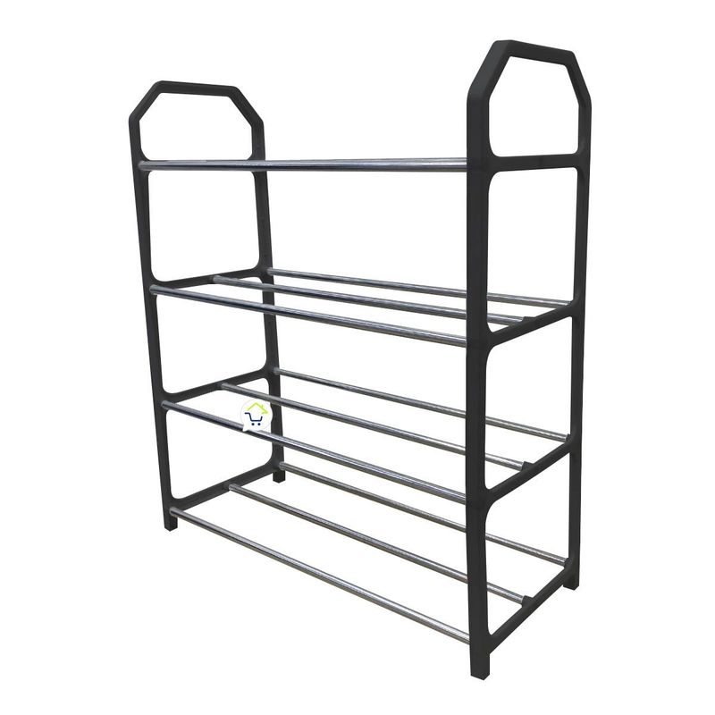 COMPRALOENCASA COM - Organizador de Zapatos 8 Pares De 4 Niveles Zapatera ORG4N-N