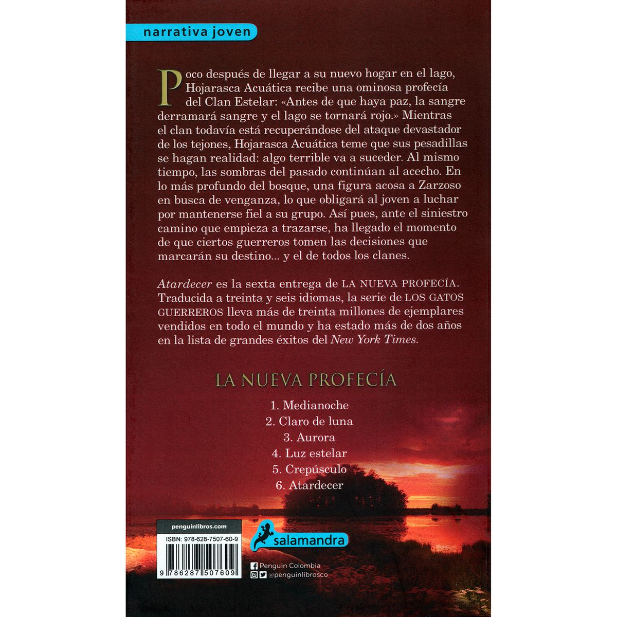 SALAMANDRA - Los Gatos Guerreros. Atardecer. La Nueva Profecía 6