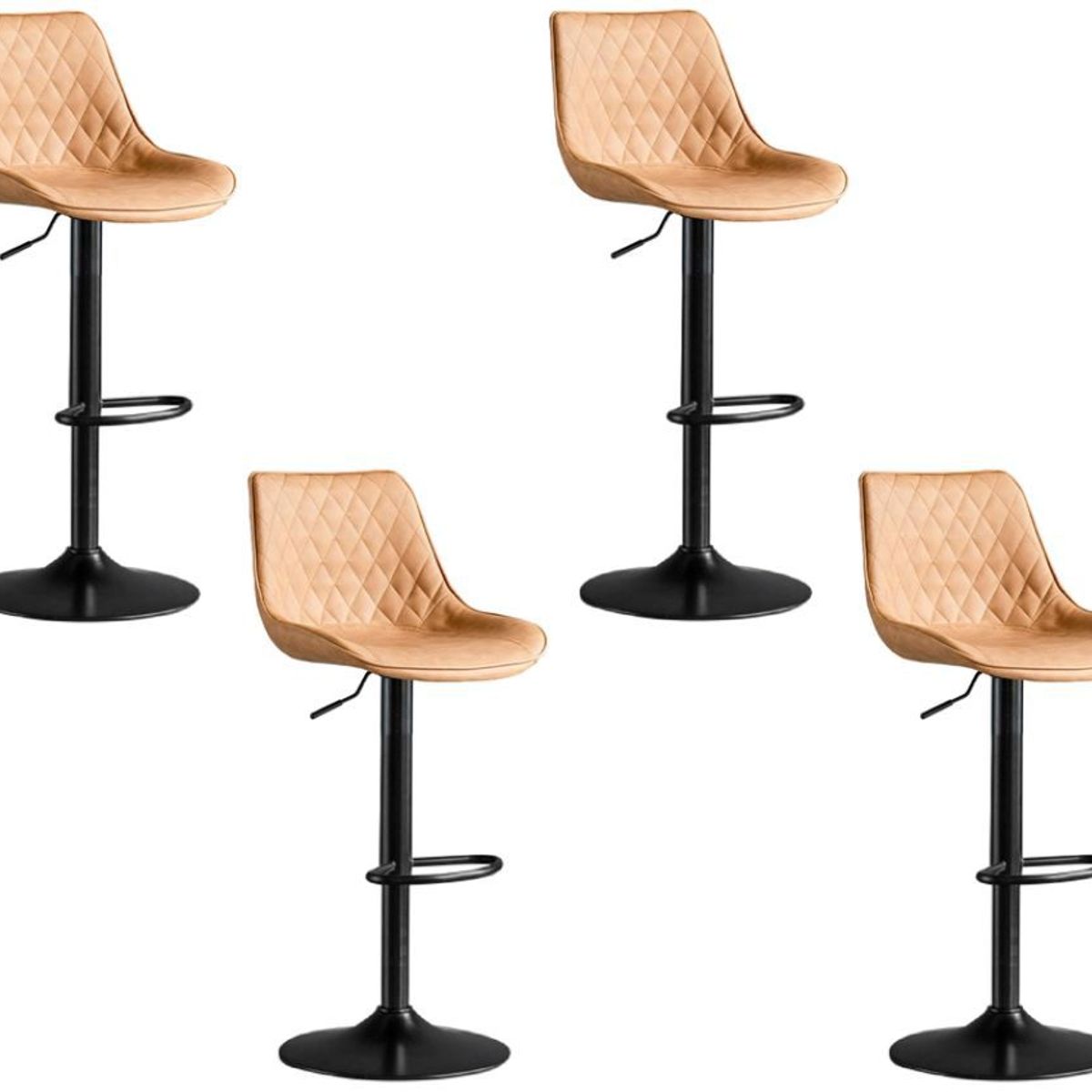 MOBLIHOUSE - Set X4 Silla Bar Mardin Cafe Silla Moderna Para Barra