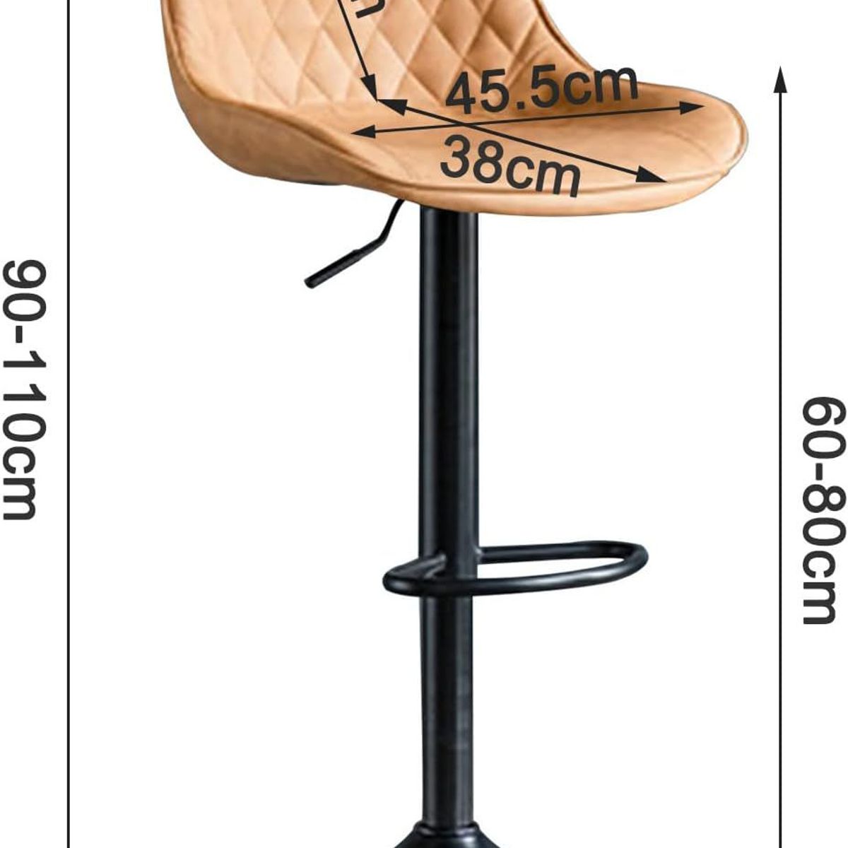 MOBLIHOUSE - Set X4 Silla Bar Mardin Cafe Silla Moderna Para Barra