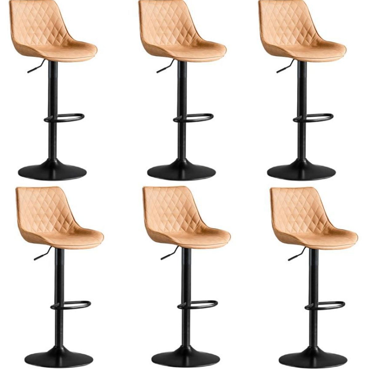 MOBLIHOUSE - Set X6 Silla Bar Mardin Cafe Silla Moderna Para Barra