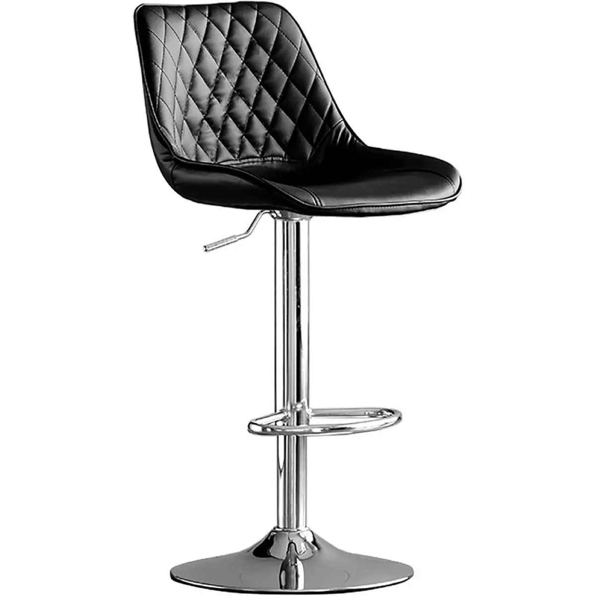 MOBLIHOUSE - Silla Bar Mardin Negra Silla Moderna Para Barra