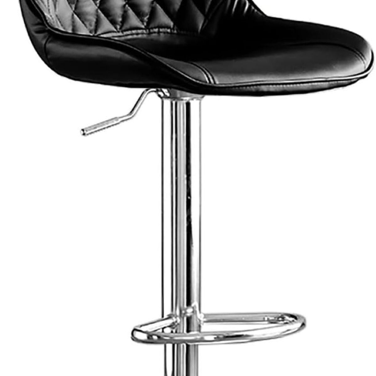 MOBLIHOUSE - Set X2 Silla Bar Mardin Negra Silla Moderna Para Barra