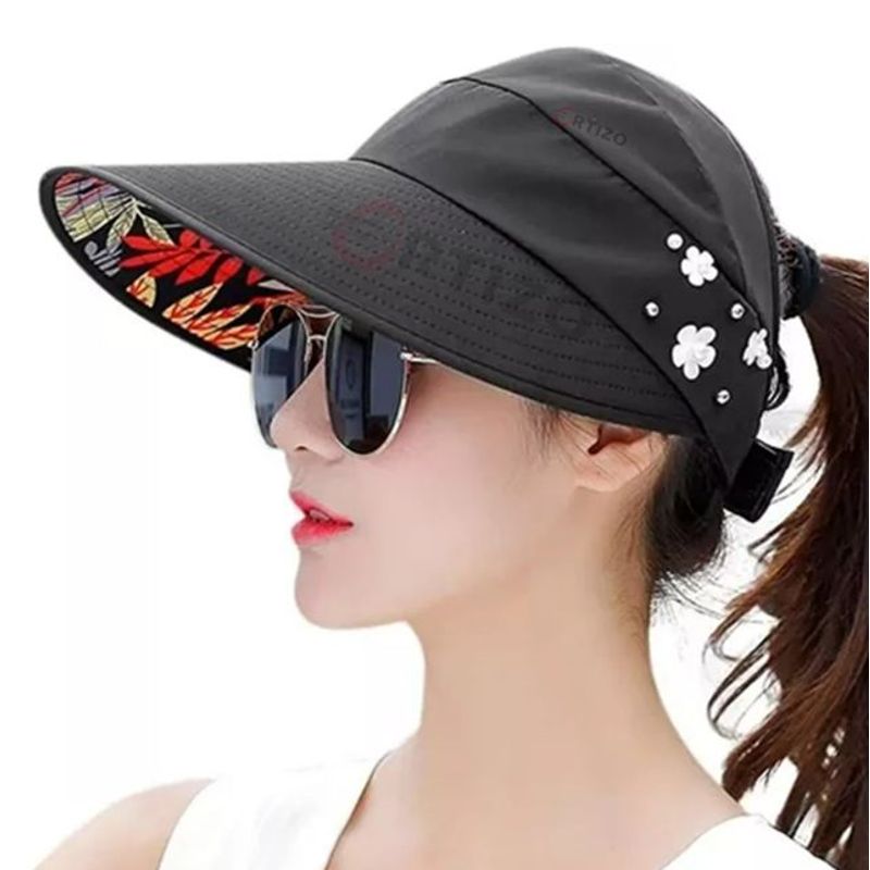 GENERICO - Gorra Mujer Pava Sombrero Playa Señora Visera Sol Cachucha