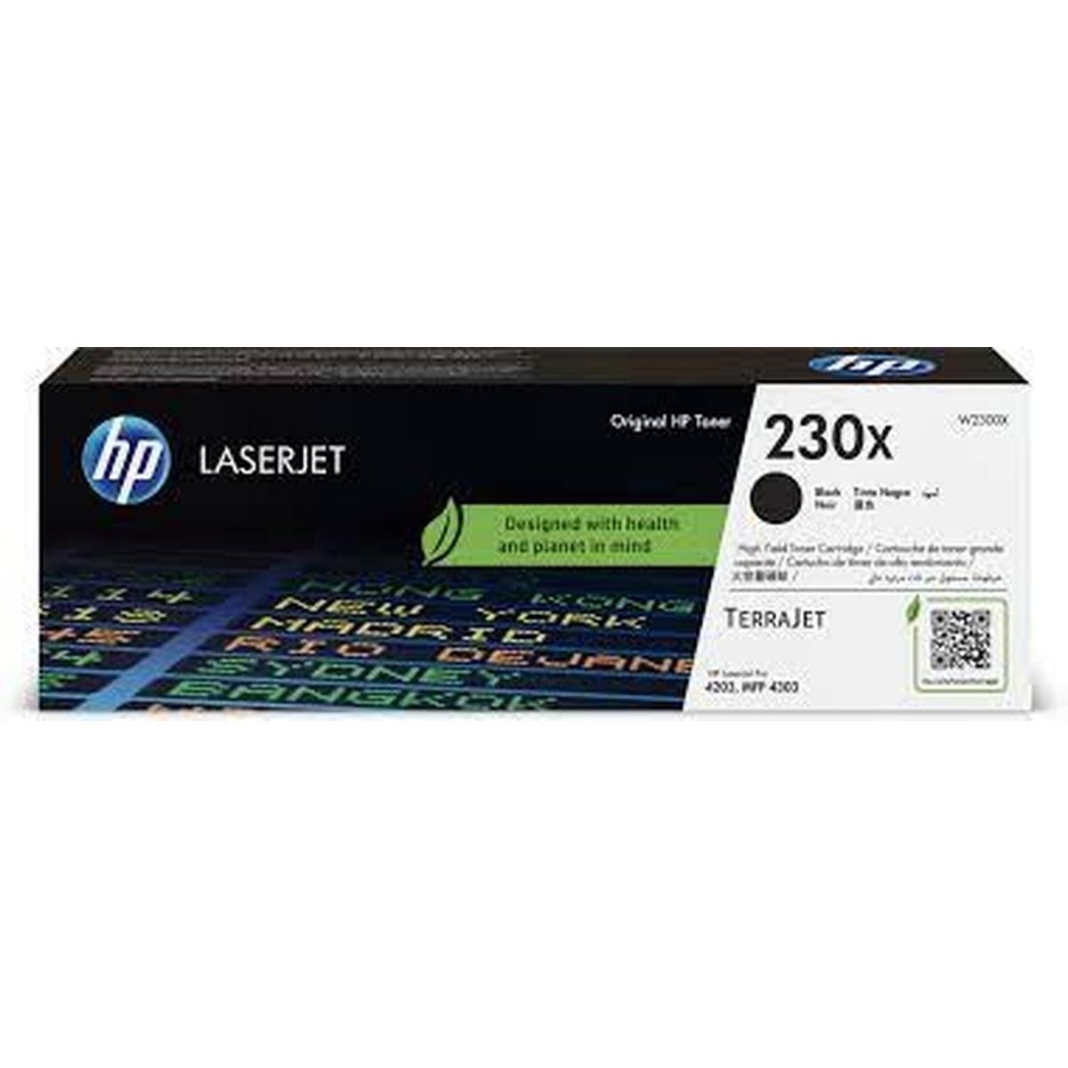 HP - Cartucho de tóner original HP LaserJet 230X negro