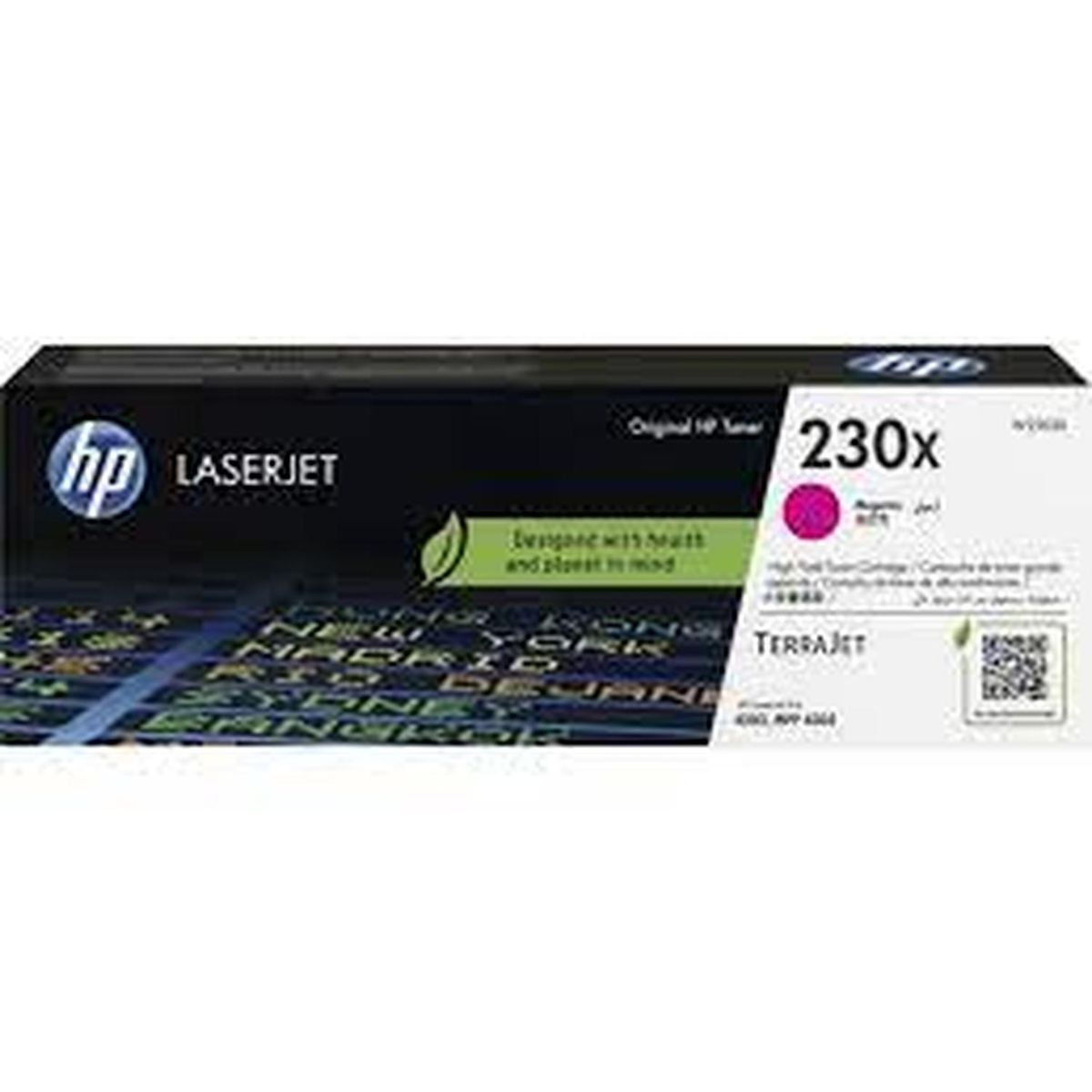 HP - Cartucho de tóner original HP LaserJet 230X magenta